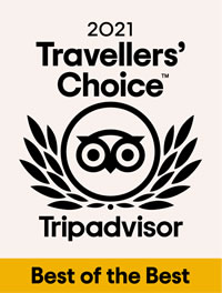Tripadvisor Best of the Best Award 2021